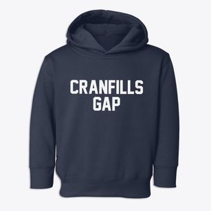 Cranfills Gap Texas Classic Block Toddler Hoodie