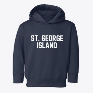 St. George Island Maryland Classic Block Toddler Hoodie