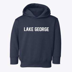 Lake George Minnesota Classic Block Toddler Hoodie