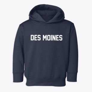 Des Moines New Mexico Classic Block Toddler Hoodie
