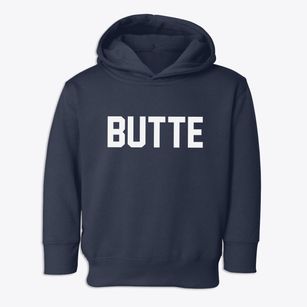 Butte North Dakota Classic Block Toddler Hoodie