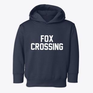 Fox Crossing Wisconsin Classic Block Toddler Hoodie