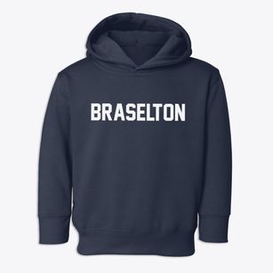 Braselton Georgia Classic Block Toddler Hoodie