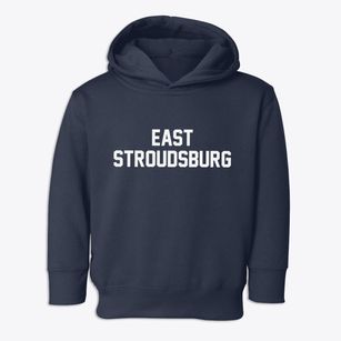 East Stroudsburg Pennsylvania Classic Block Toddler Hoodie