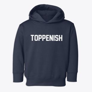 Toppenish Washington Classic Block Toddler Hoodie