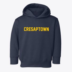 Cresaptown Maryland Classic Block Toddler Hoodie