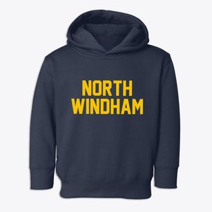 North Windham Maine Classic Block Toddler Hoodie