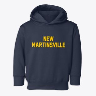 New Martinsville West Virginia Classic Block Toddler Hoodie