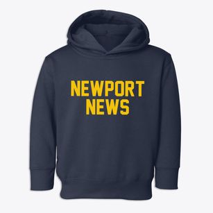 Newport News Virginia Classic Block Toddler Hoodie