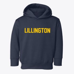 Lillington North Carolina Classic Block Toddler Hoodie