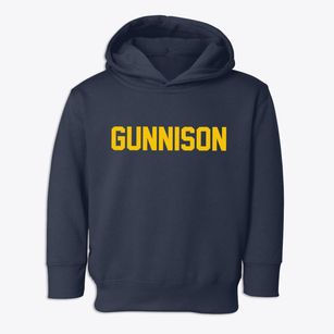 Gunnison Utah Classic Block Toddler Hoodie