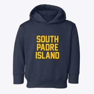 South Padre Island Texas Classic Block Toddler Hoodie