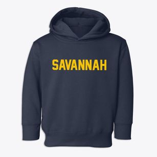 Savannah Georgia Classic Block Toddler Hoodie