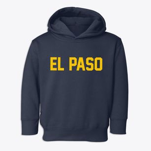 El Paso Texas Classic Block Toddler Hoodie