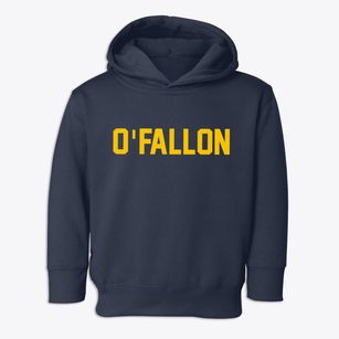 O'fallon Illinois Classic Block Toddler Hoodie