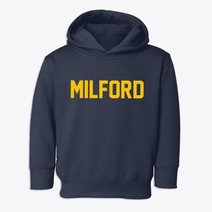 Milford Massachusetts Classic Block Toddler Hoodie