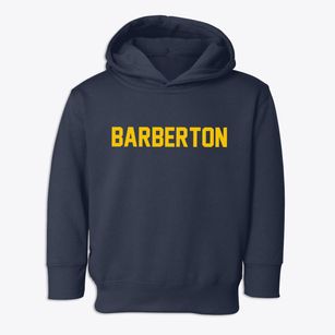Barberton Ohio Classic Block Toddler Hoodie