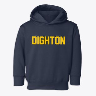 Dighton Kansas Classic Block Toddler Hoodie