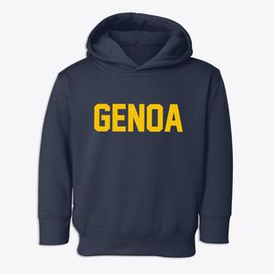 Genoa Nebraska Classic Block Toddler Hoodie