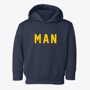 Man West Virginia Classic Block Toddler Hoodie