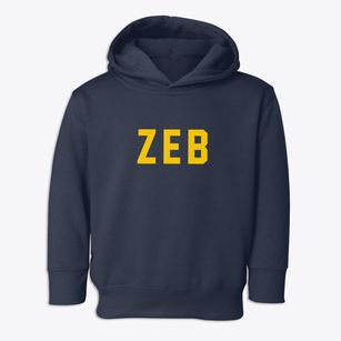 Zeb Oklahoma Classic Block Toddler Hoodie