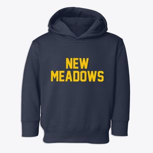 New Meadows Idaho Classic Block Toddler Hoodie