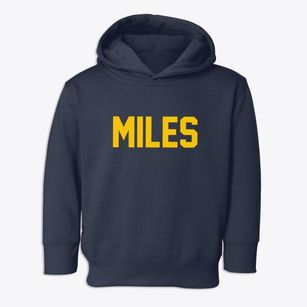 Miles Iowa Classic Block Toddler Hoodie