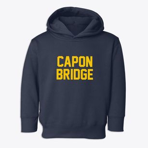 Capon Bridge West Virginia Classic Block Toddler Hoodie