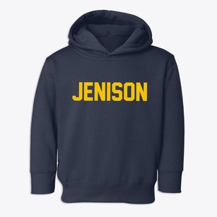 Jenison Michigan Classic Block Toddler Hoodie