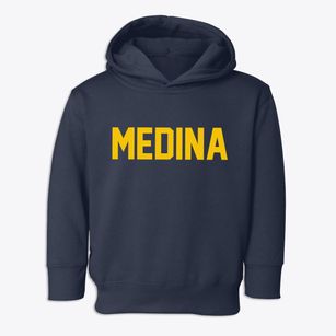 Medina North Dakota Classic Block Toddler Hoodie