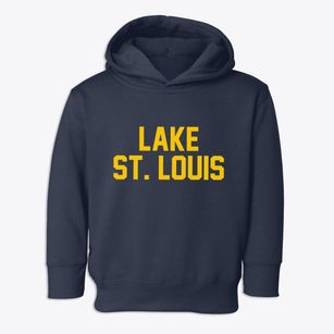 Lake St. Louis Missouri Classic Block Toddler Hoodie