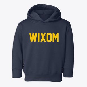 Wixom Michigan Classic Block Toddler Hoodie