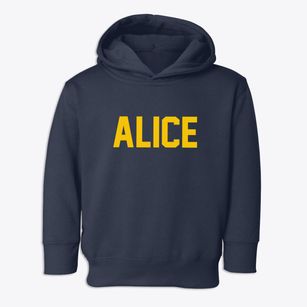 Alice North Dakota Classic Block Toddler Hoodie