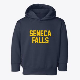 Seneca Falls New York Classic Block Toddler Hoodie