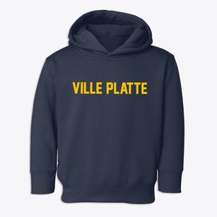 Ville Platte Louisiana Classic Block Toddler Hoodie