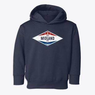Midland Ohio Diamond Star Toddler Hoodie