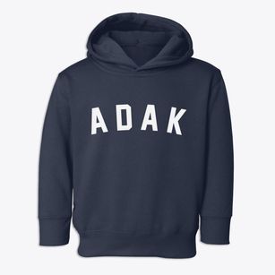 Adak Alaska Classic Curve Toddler Hoodie