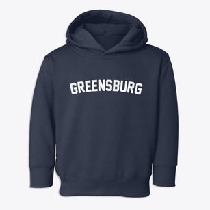 Greensburg Indiana Classic Curve Toddler Hoodie