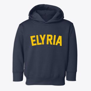 Elyria Ohio Classic Curve Toddler Hoodie