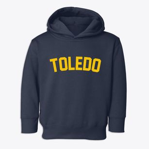 Toledo Iowa Classic Curve Toddler Hoodie