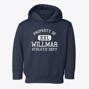 Willmar Minnesota Athletic Dept Toddler Hoodie
