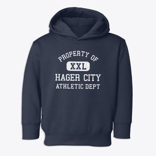 Hager City Wisconsin Athletic Dept Toddler Hoodie