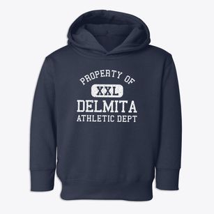 Delmita Texas Athletic Dept Toddler Hoodie