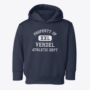 Verdel Nebraska Athletic Dept Toddler Hoodie