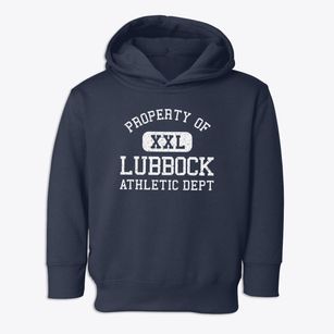 Lubbock Texas Athletic Dept Toddler Hoodie