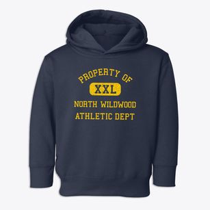 North Wildwood New Jersey Athletic Dept Toddler Hoodie