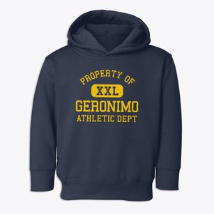 Geronimo Oklahoma Athletic Dept Toddler Hoodie