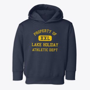 Lake Holiday Indiana Athletic Dept Toddler Hoodie