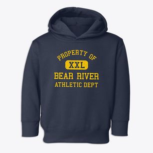 Bear River Wyoming Athletic Dept Toddler Hoodie