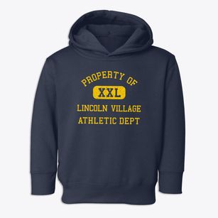 Lincoln Village Ohio Athletic Dept Toddler Hoodie